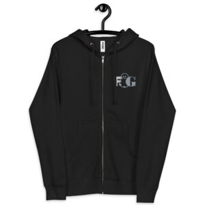 FGSC Embroidered Unisex fleece zip up hoodie